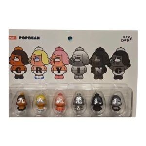 POP MART CRYBABY Baby Born Pop Bean Series Set 💜💜 NWT